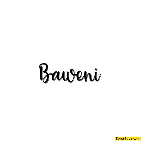 Baweni Font