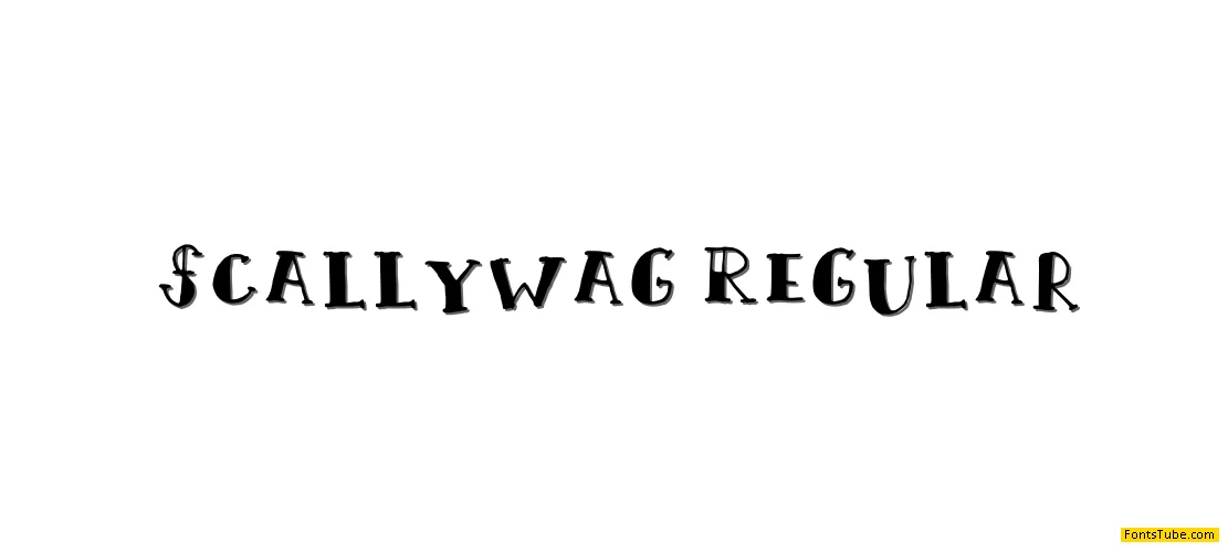 Scallywag Font