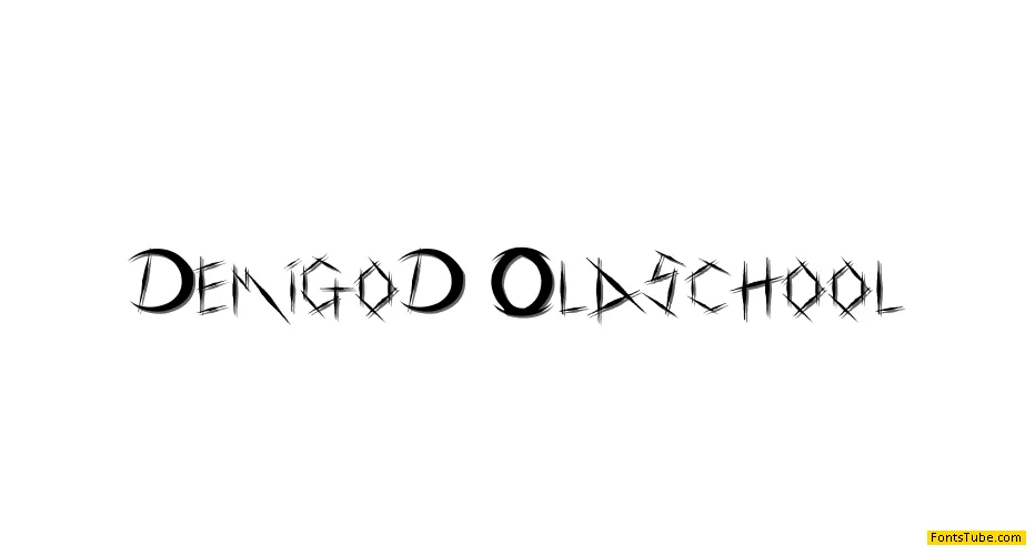 DemigoD Oldschool Font