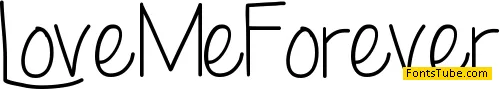 Love Me Forever Font