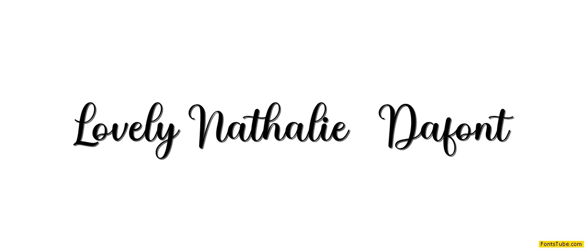 Lovely Nathalie Script