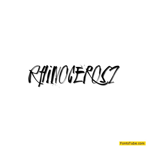 Rhinoceros Font Family