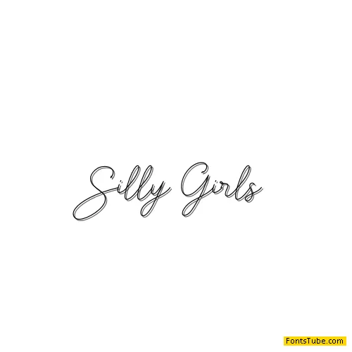 Silly Girls Font