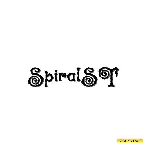 Spiral ST Font