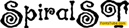 Spiral ST Font