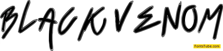 Black Venom Font