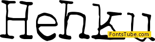 Hehku Font