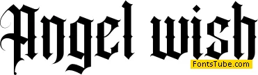 Angel wish Font