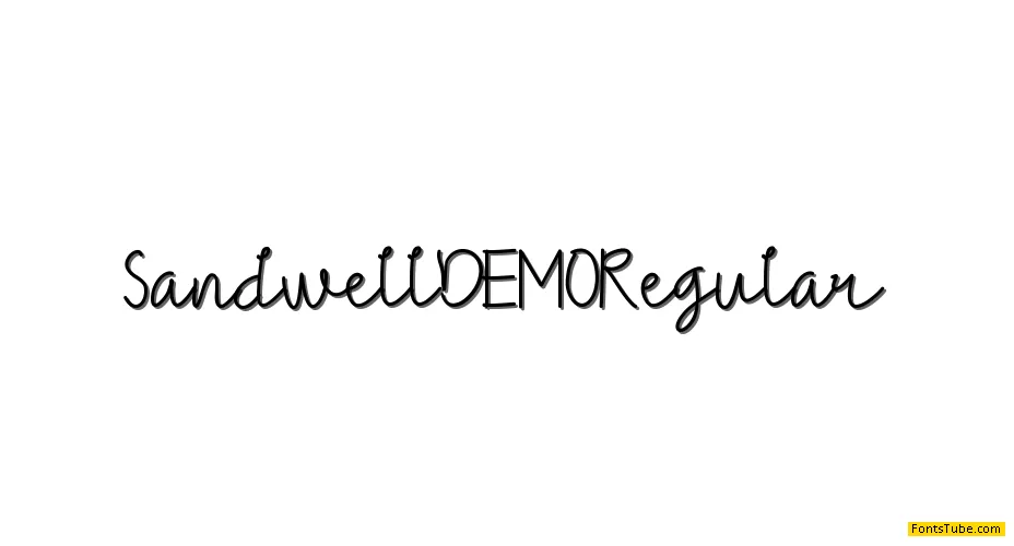 Sandwell DEMO Font Family