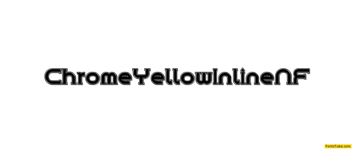 Chrome Yellow Font Family