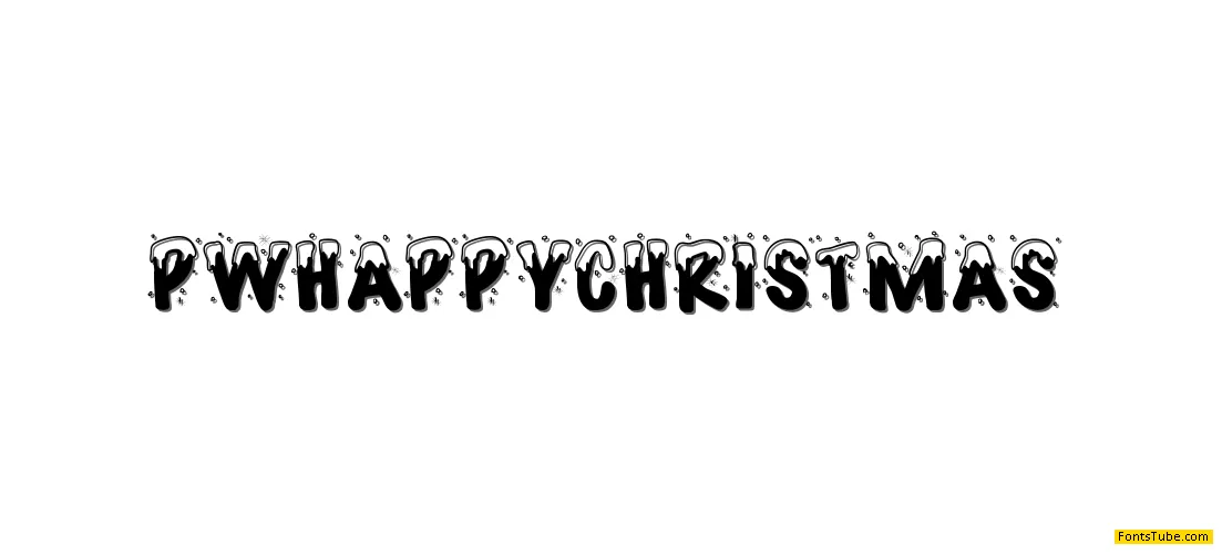 PW Joyeux Noel Font
