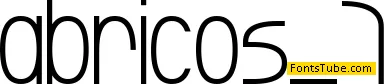 ABRICOS 7 Font