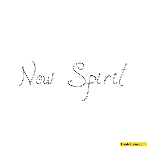 New Spirit Font