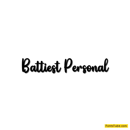 Battiest Font