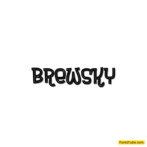 Brewsky Font