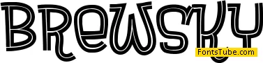 Brewsky Font