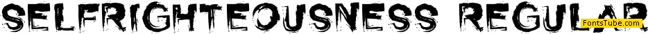Self Righteousness Font