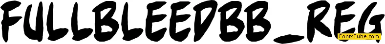 Full Bleed BB Font Family