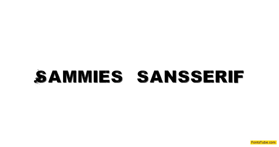 saMmiEs Sans serIf Font