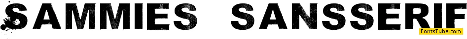 saMmiEs Sans serIf Font