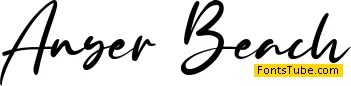 Anyer Beach Font