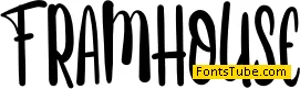 FRAMHOUSE Font