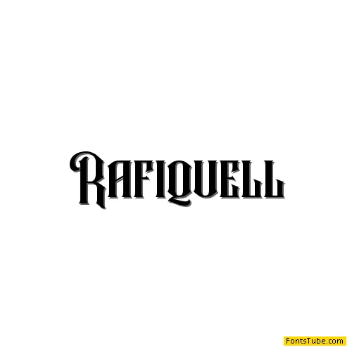 Rafiquell Font
