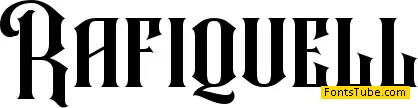 Rafiquell Font