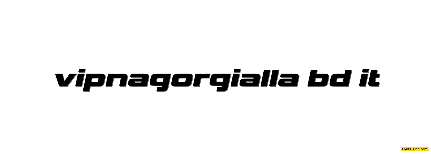 Vipnagorgialla Font Family