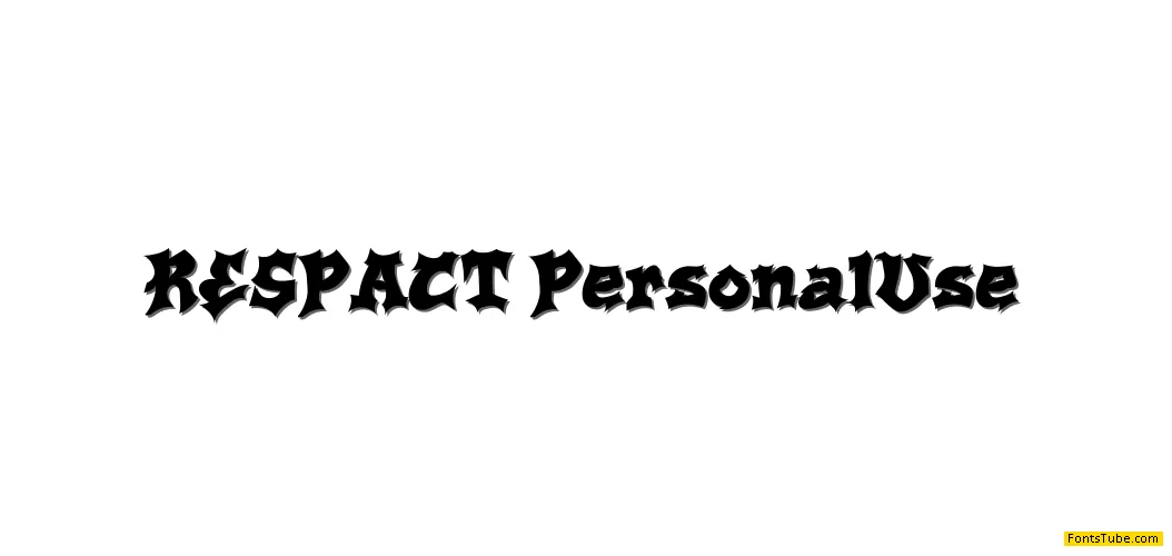 RESPACT Font