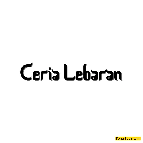 Ceria Lebaran Font