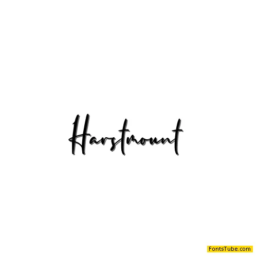 Harstmount Font