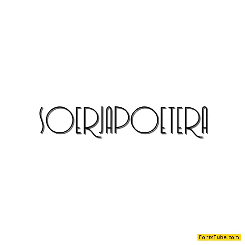 Soerjapoetera Font