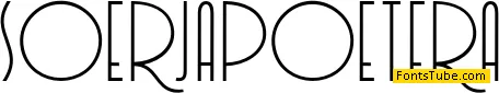 Soerjapoetera Font