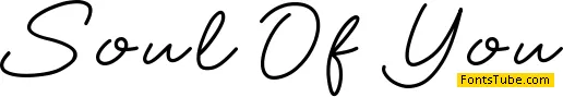 Soul Of You Font