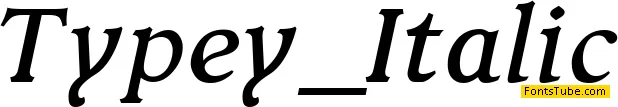 Typey McTypeface Font Family