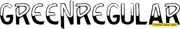 Green Font