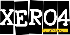 Xerography Font