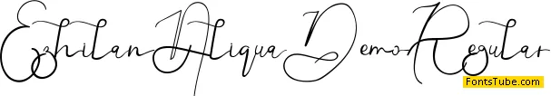 Ezhilan Aliqua Demo Font