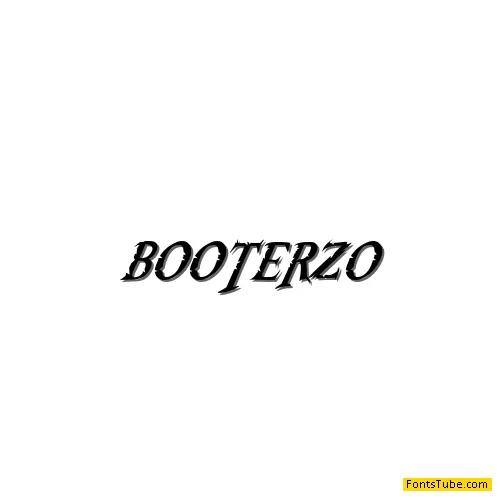 Booter Font Family