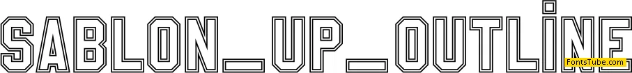 Sablon Up Font Family
