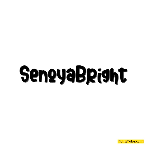Senoya Bright Font