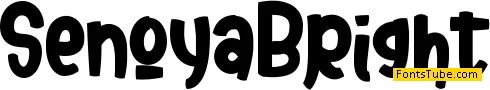 Senoya Bright Font