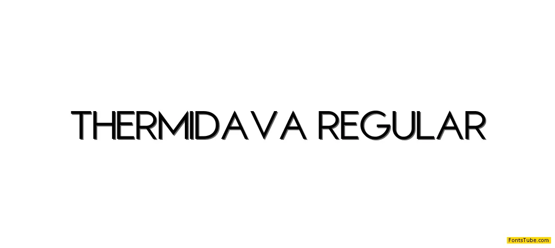 Thermidava Font Family