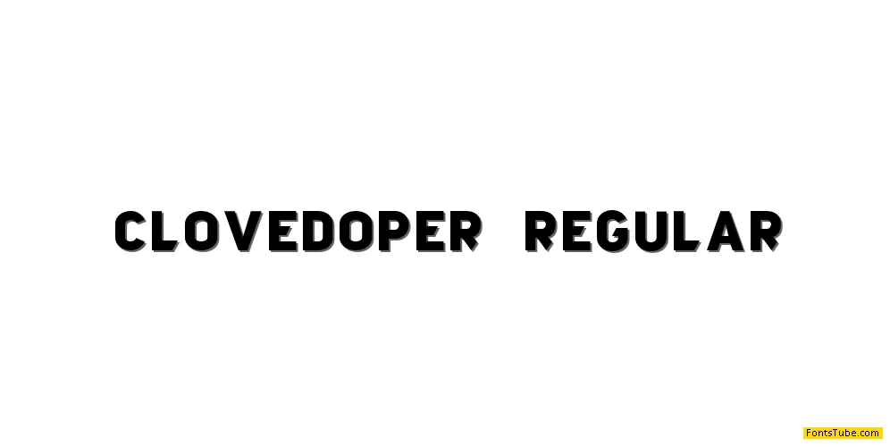 Clovedoper Font