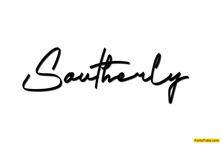 Southerly Font