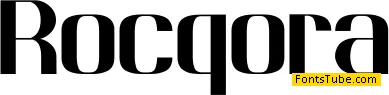 Rocqora Font