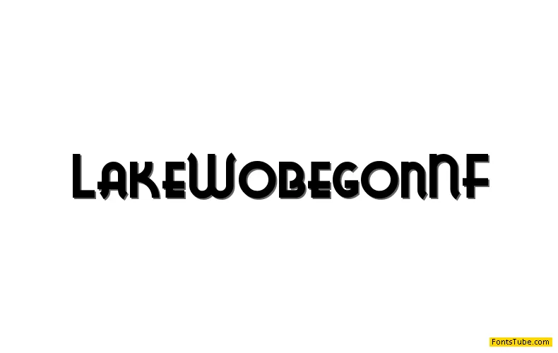 Lake Wobegon NF Font