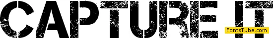 Capture it Font