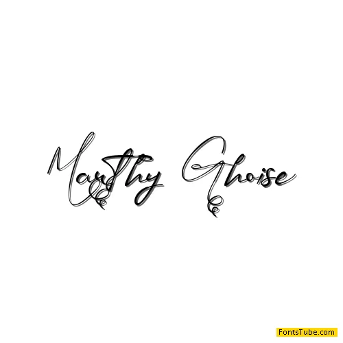 Mauthy Ghoise Font